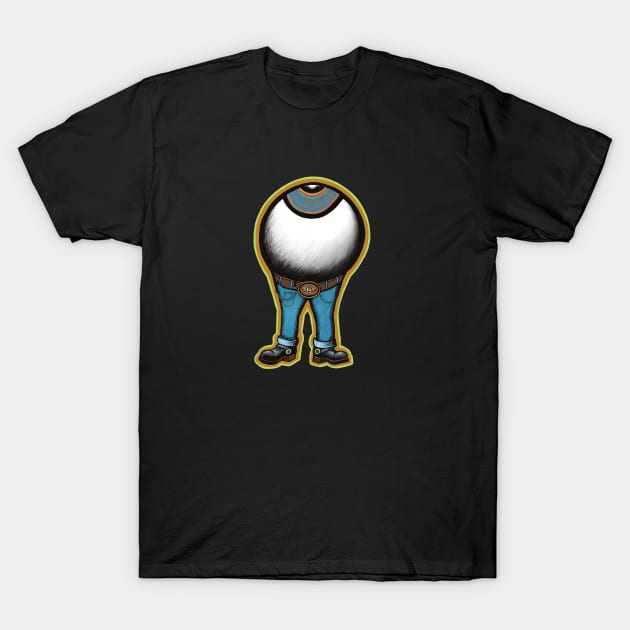 Ike Eyeman T-Shirt by Art from the Blue Room